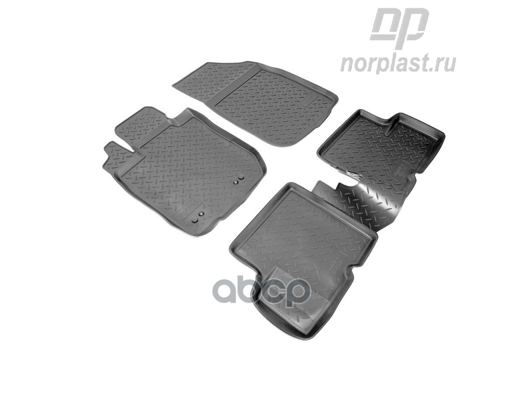 Коврики салонные для Renault Duster (2WD) (2011) Nissan Terrano (2WD) (2014) NORPLAST NPL-Po-69-05 NORPLAST арт. NPL-Po-69-05
