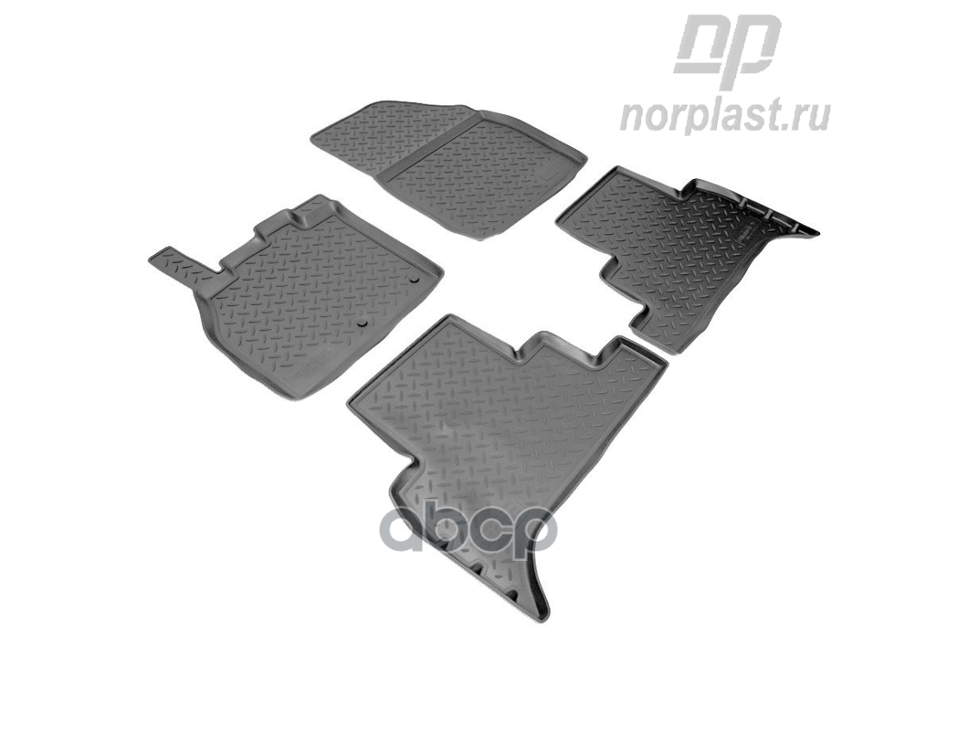 Коврики Салонные Для Renault Scenic (2010) Norplast Npl-Po-69-63 NORPLAST арт. NPL-Po-69-63