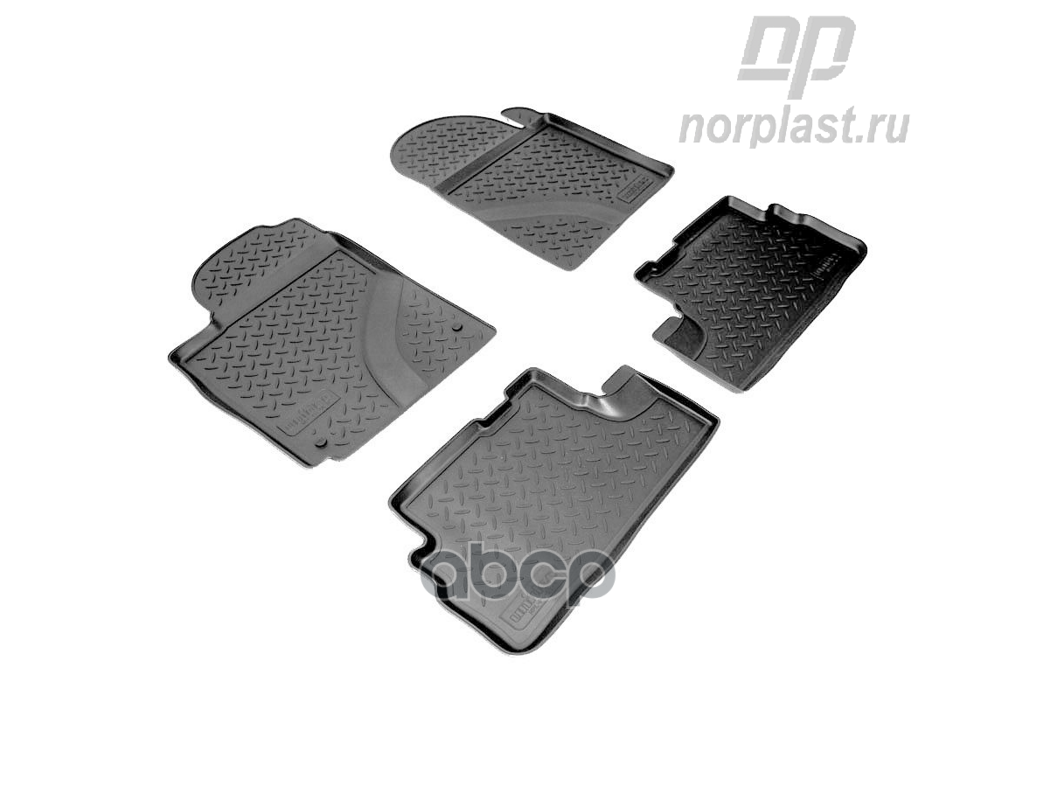 Коврики Салонные Для Toyota Corolla Verso (E12) (2007-2009) NORPLAST арт. npl-po-88-14