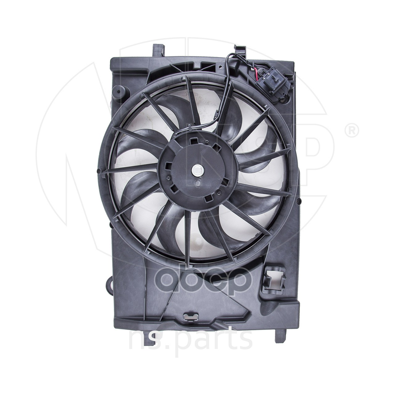 Вентилятор охлаждения CHEVROLET Aveo T300 NSP арт. NSP0195962654