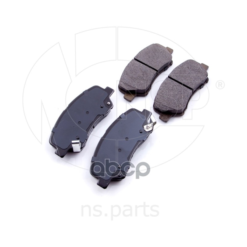 Колодки тормозные передние HYUNDAI Solaris/KIA Rio III (11-17) NSP арт. NSP02581014LA00