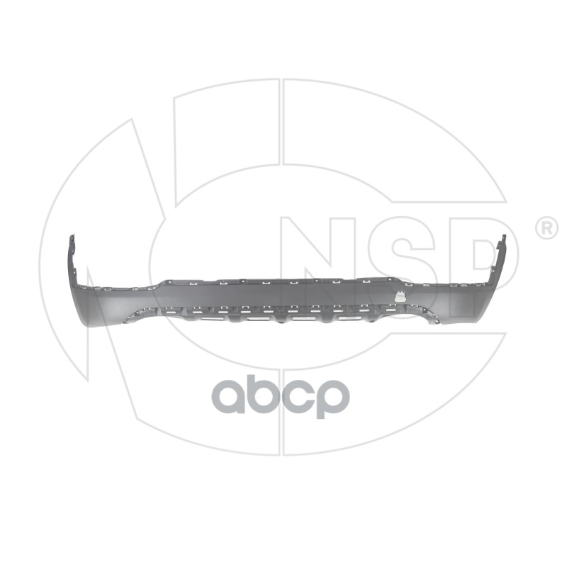 Накладка Бампера Заднего (Юбка) Kia Sportage Iv (16-) (Под Накладку) NSP арт. NSP0286612F1010