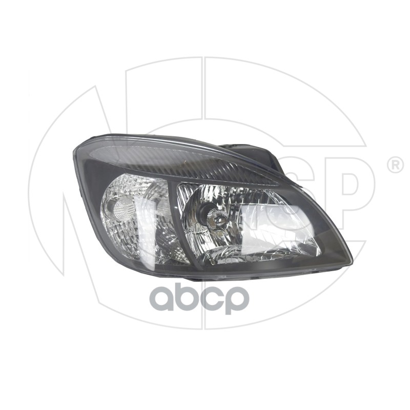 Фара головного света R (черная) KIA Rio II 05-10 NSP NSP02921021G620 NSP арт. NSP02921021G620