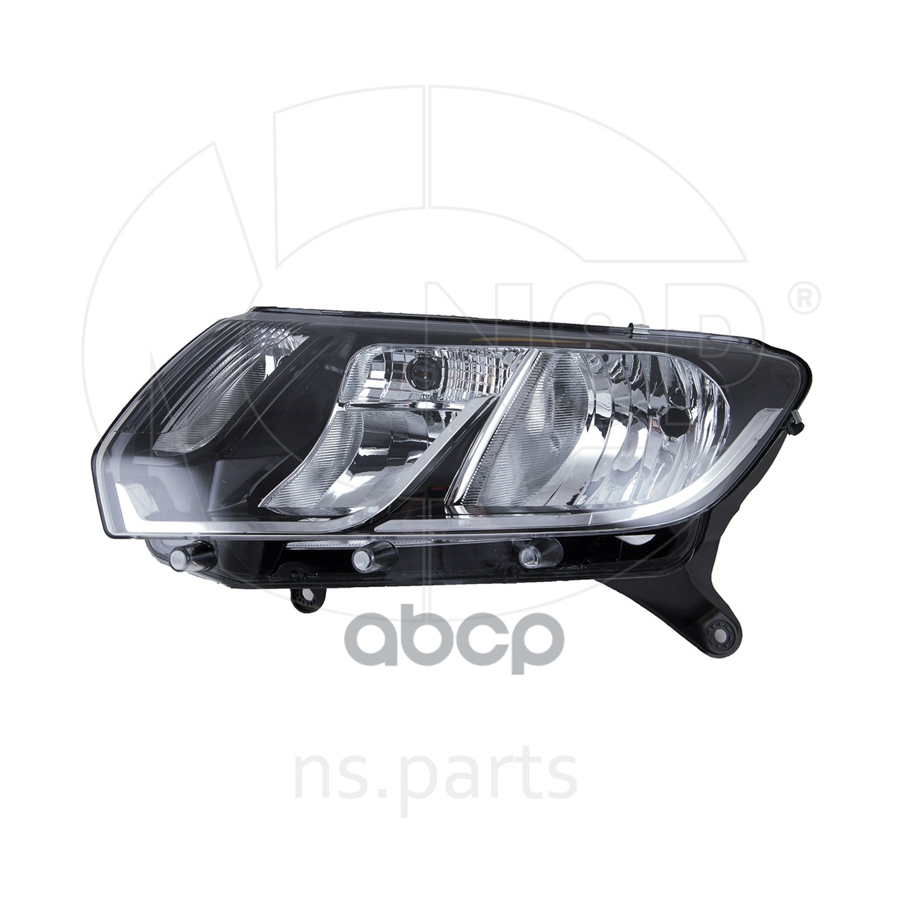 Фара левая RENAULT Logan II (14-18) NSP арт. NSP07260609450R