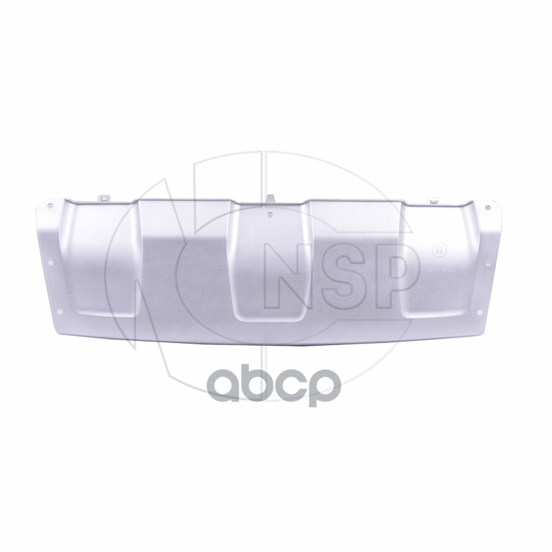 Накладка бампера переднего RENAULT Duster (серебро) (10-15) NSP арт. NSP07620728255R