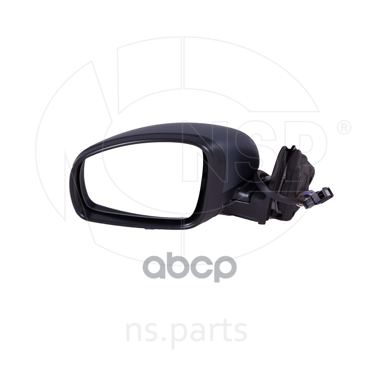 Зеркало левое SKODA Fabia (10-) (эл.  обогр.) NSP арт. nsp085j1857507e