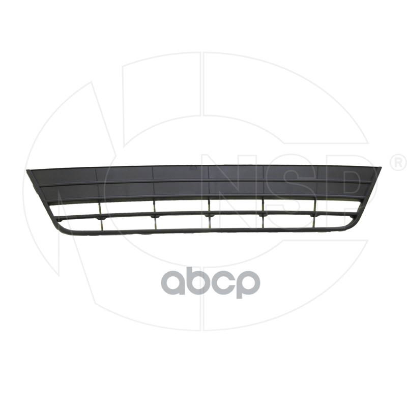 Решетка бампера переднего центральная VOLKSWAGEN Tiguan I (12-18) (черная) NSP арт. NSP085N0853677H9B9