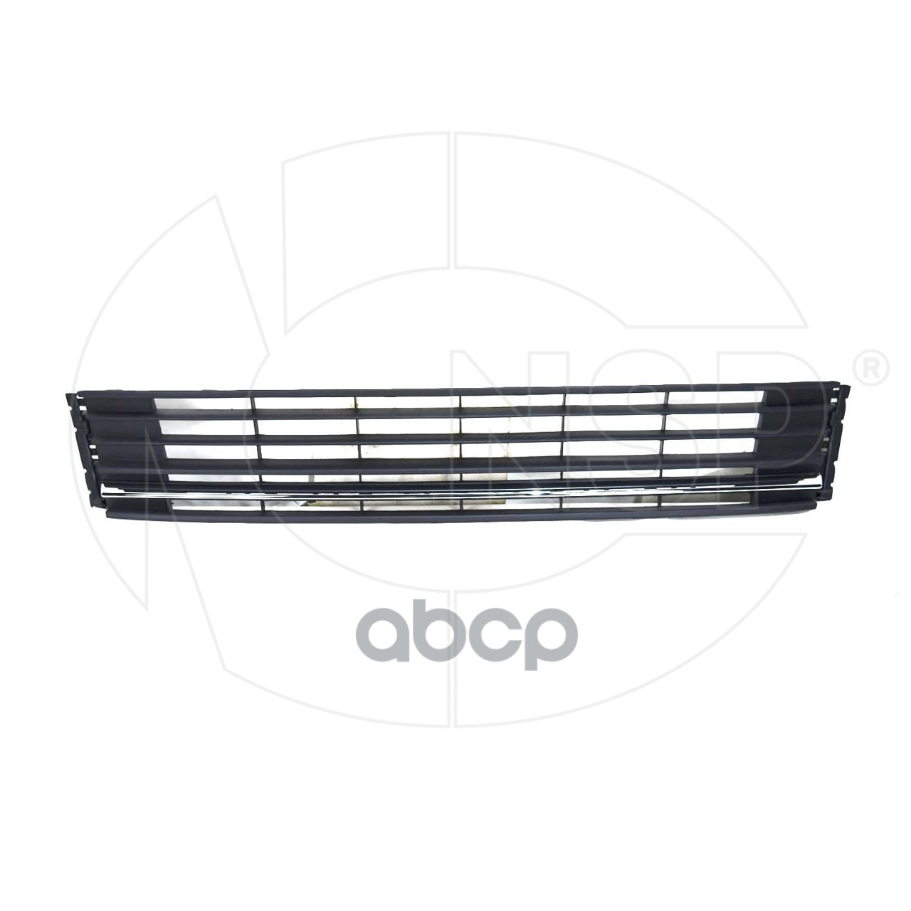 Решетка бампера переднего VOLKSWAGEN Polo V sedan (15-20) (хром. молд.) NSP арт. nsp086ru853671cryp