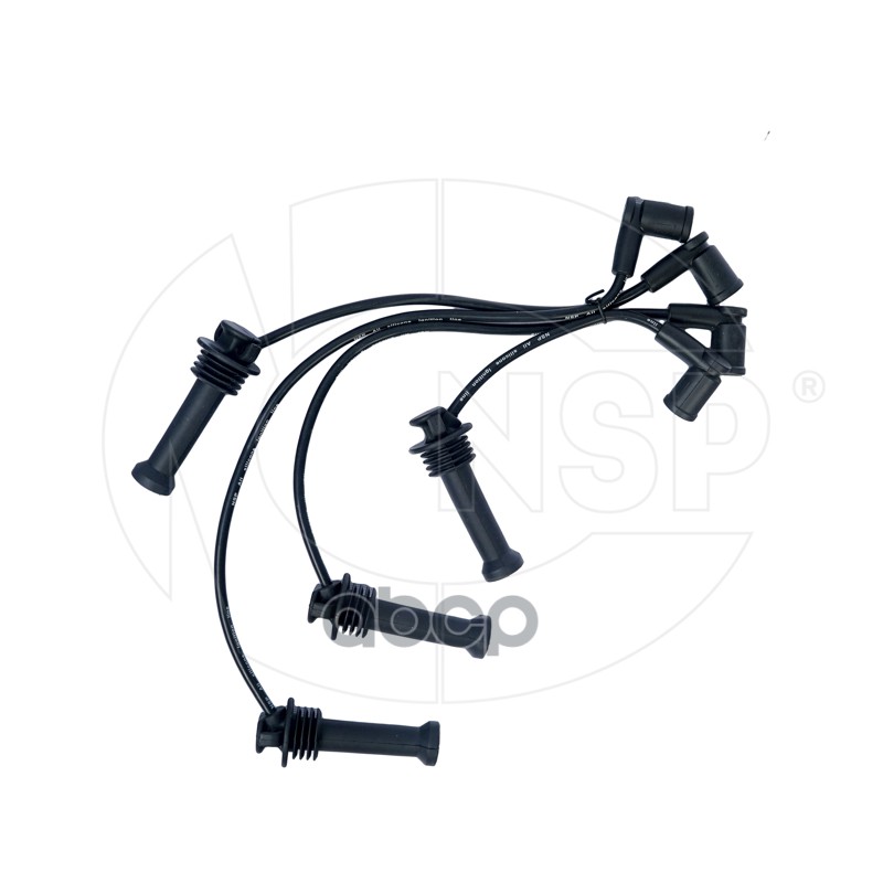 Провода высоковольтные FORD C-MAX II, Fiesta, Fosus I,II,III, Mondeo IV(к-кт, силикон) NSP арт. NSPRS73N19