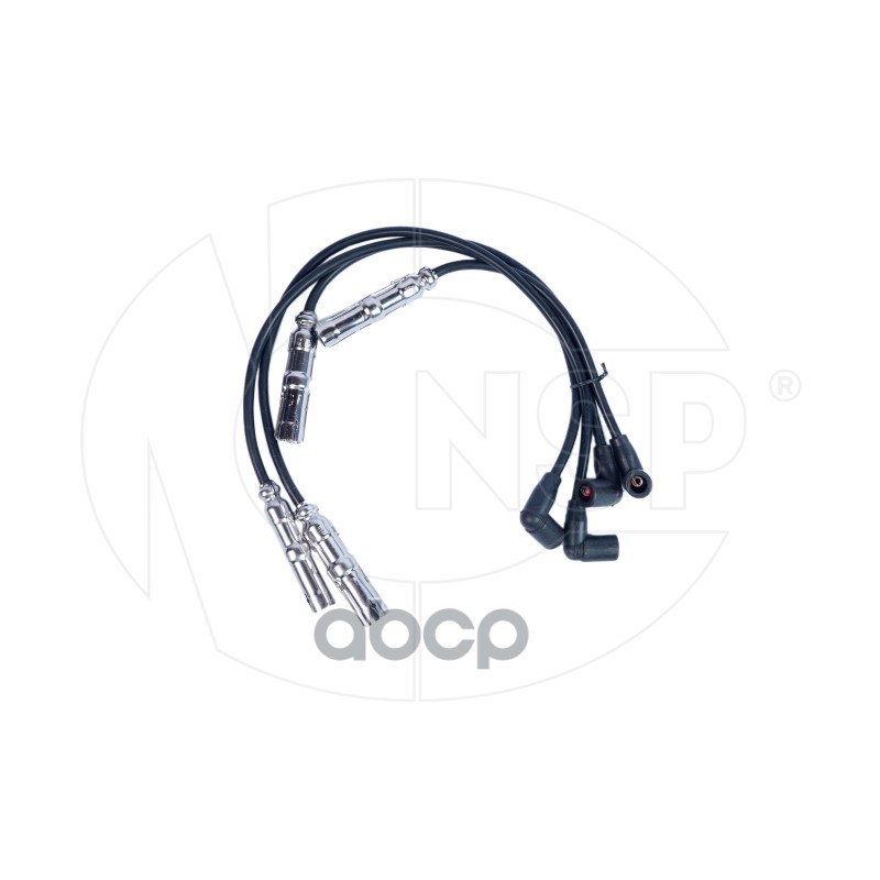 Провода высоковольтные SKODA Octavia A4 (00-10) 1,6 (к-кт в/в проводов) NSP арт. NSPRS73N2