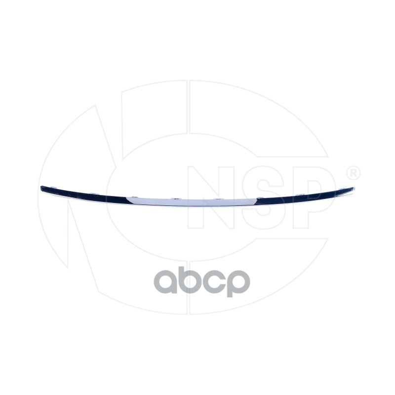 Молдинг Бампера Переднего Skoda Rapid I (17-20) (Хром) NSP арт. NSPRS97N59