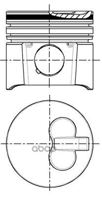 Поршень В К-Те Peugeot Boxer  Citroen Jumper 2.5D NURAL арт. 87-112407-00