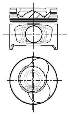 Поршень В К-Те Nissan  Renault 1.5 Dci NURAL арт. 87-123400-10