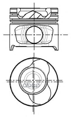 Поршень В К-Те Nissan  Renault 1.5 Dci NURAL арт. 87-123407-10