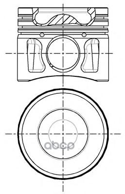 Поршень к-т Ford Transit 2.2 TDCi  Mondeo III NURAL арт. 87-427707-10