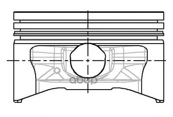 Поршень В Компл.  Ford Sierra NURAL арт. 87-780307-10