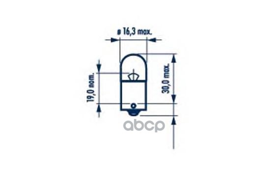 Лампа R5W 24V NVA CP Narva арт. 17181
