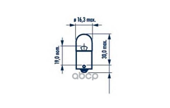 Лампа 24V R5w 5W Ba15s Narva Heavy Duty 1 Шт. Картон 17186 Narva арт. 17186