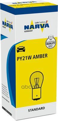 Лампа Накаливания Оранж. Py21w Bau15s Narva арт. 176383000