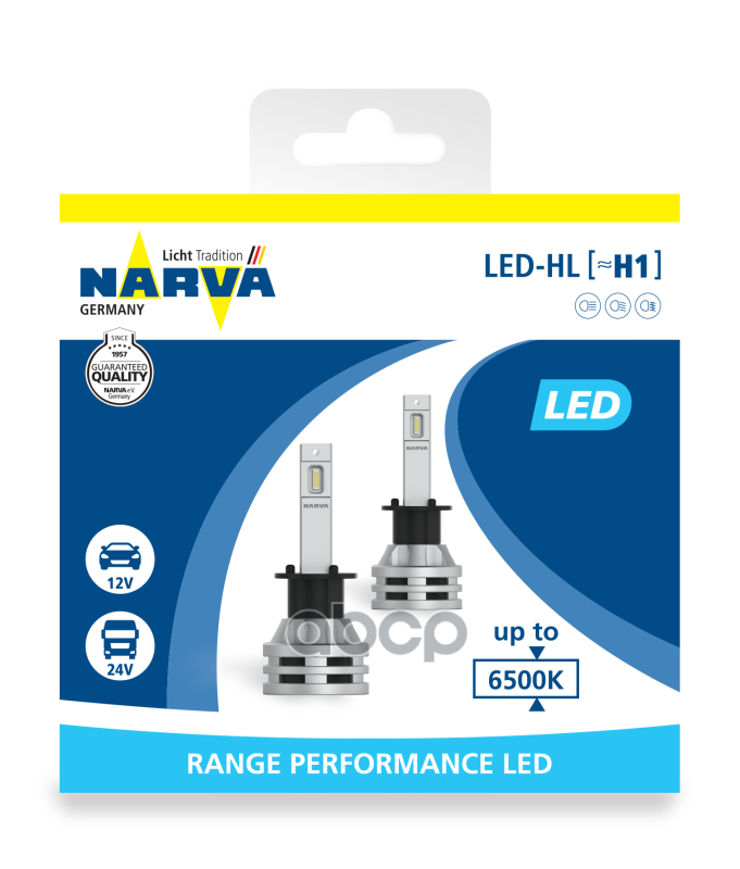 Лампа Narva LED H1 RPL2  NVA X2 Narva арт. 180573000