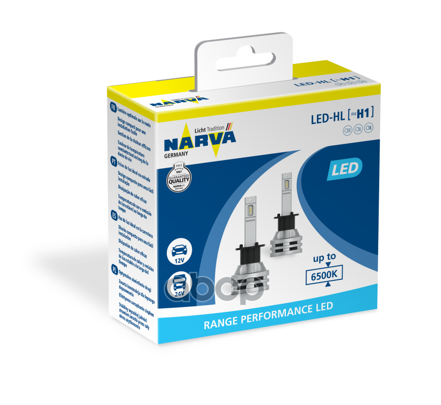Лампа Led H1 Rpl2 Nva X2 Narva арт. 18057