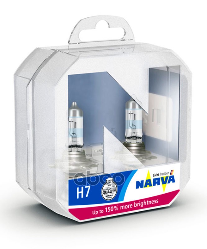Лампа 12V H7 55W +150% PX26d NARVA Range Power 2 шт. DUOBOX 480712100 Narva арт. 48071
