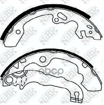 Колодки Тормозные Барабанные NiBK арт. FN0558