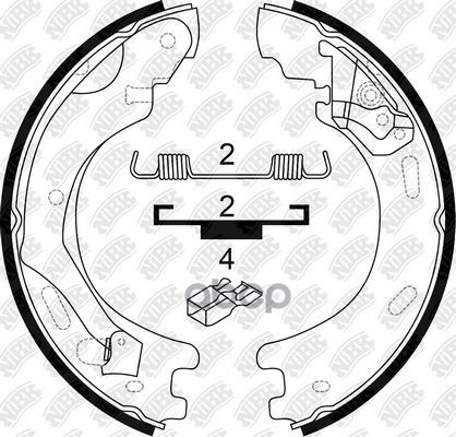 Колод. торм. бар. NIBK FN0703 NiBK арт. FN0703