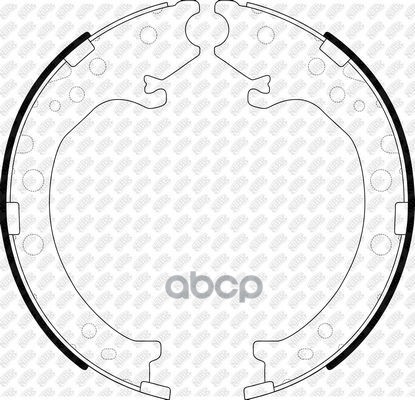 Колодки стояночного тормоза HONDA CR-V 2.4 2009 FN8003 NiBK арт. FN8003