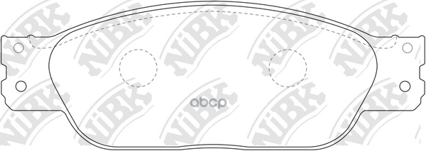 Колодки Тормозные Дисковые Pn0142 NiBK арт. PN0142