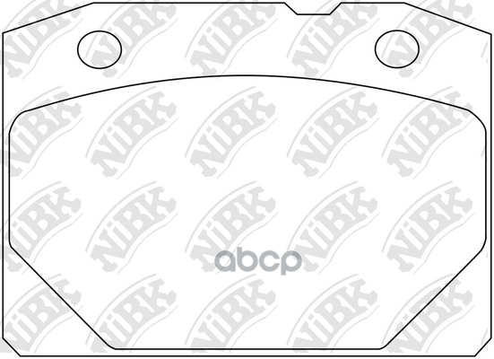 Колодки Тормозные Дисковые | Перед | NiBK арт. PN0298