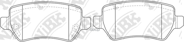 Колодки задние (OPEL ASTRA G, H) PN0329 NiBK арт. PN0329