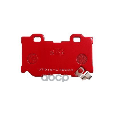 Колодки тормозные дисковые Perfomance NiBK арт. PN0396S