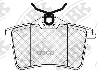 Колодки тормозные дисковые CITROEN BERLINGO 08-/PEUGEOT 308 07-/PARTNER 08-)  PN0472 NiBK арт. PN0472