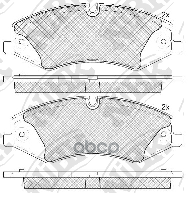 Колодки тормозные дисковые LAND ROVER DISCOVERY 3.0 2012 -   LAND ROVER DISCOVERY 3.0 2010 -   LAND NiBK арт. pn0488