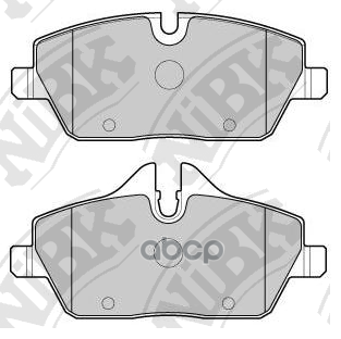 Колодки Тормозные Дисковые Bmw 1 1.6 2010 -   Bmw 1 1.6 2003 - 2012  Bmw 1 1.6 2007 - 2012 NiBK арт. pn0508