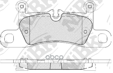 Колодки тормозные дисковые зад NiBK арт. PN0565