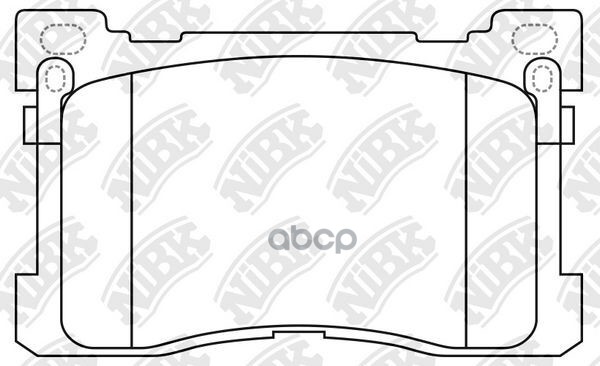 Колодка тормозная диск. PN0629 NiBK арт. PN0629