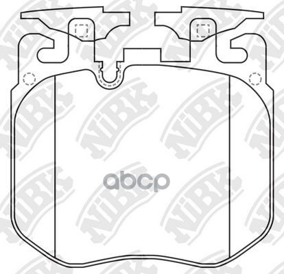 Колодки тормозные BMW 6 Gran Turismo (G32)  7 (G11  G12)  3 (G20) NiBK арт. pn0735