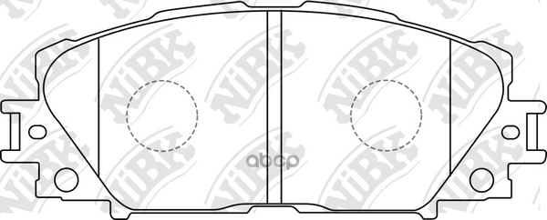 Колодки тормозные передние TOYOTA PRIUS 1.8 09-/LEXUS CT 1.8 11- PN1508 NiBK арт. PN1508