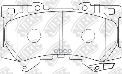 Колод. торм. диск. TOYOTA LAND CRUISER 300 NiBK арт. pn1543