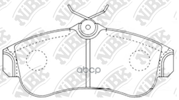 Колодки тормозные дисковые NISSAN ALMERA 1.5 2002 -   NISSAN ALMERA 1.5 2001 -   NISSAN ALMERA 1.5 2 NiBK арт. pn2180