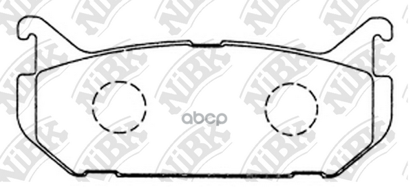 Колодки Тормозные Дисковые Pn5238 NiBK арт. PN5238