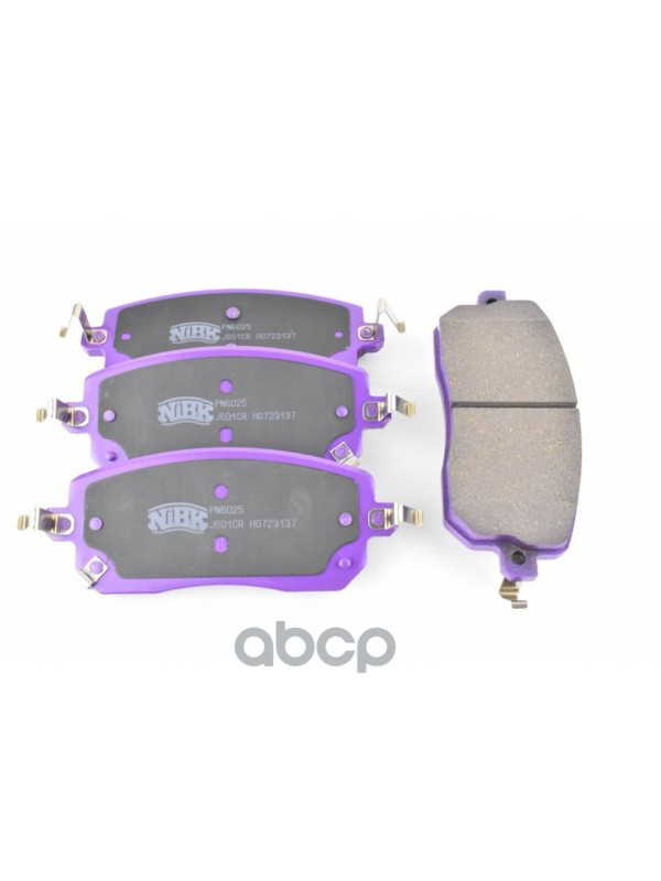 Колодки тормозные дисковые NiBK арт. PN6025