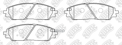 Колод. торм. диск. Kia Carnival  (2019-) NiBK арт. pn6129