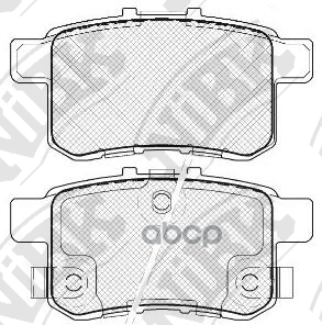 Колодки тормозные дисковые NiBK арт. PN8864