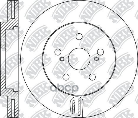 Диск Тормозной Rn1498set NiBK арт. RN1498SET