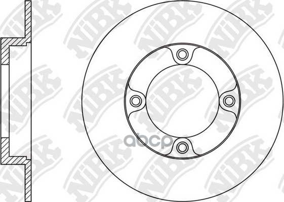 Диск тормозной NiBK арт. RN1546