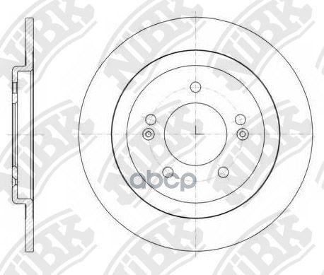 Диск тормозной NiBK арт. RN1563