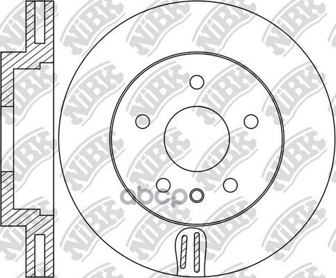 Диск тормозной RN1743SET NiBK арт. RN1743SET